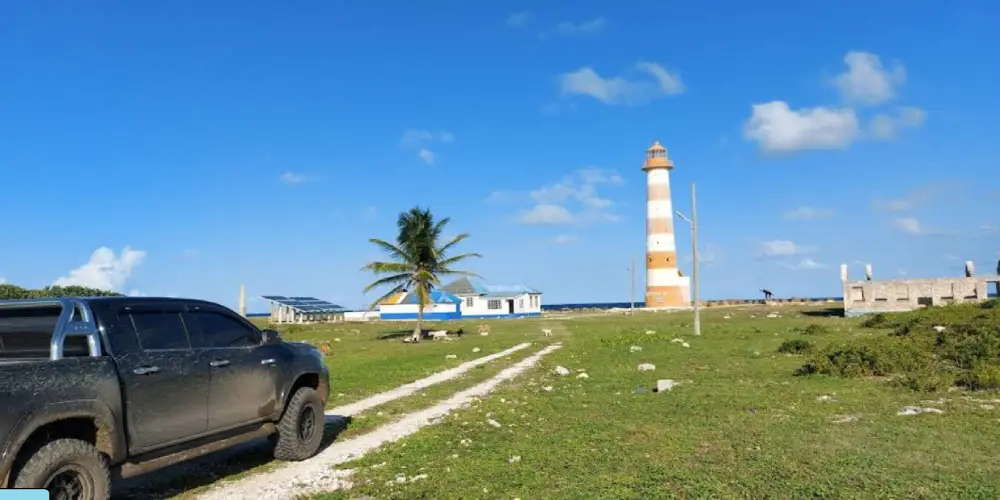 Morant Point Lighthouse in Saint Thomas parish