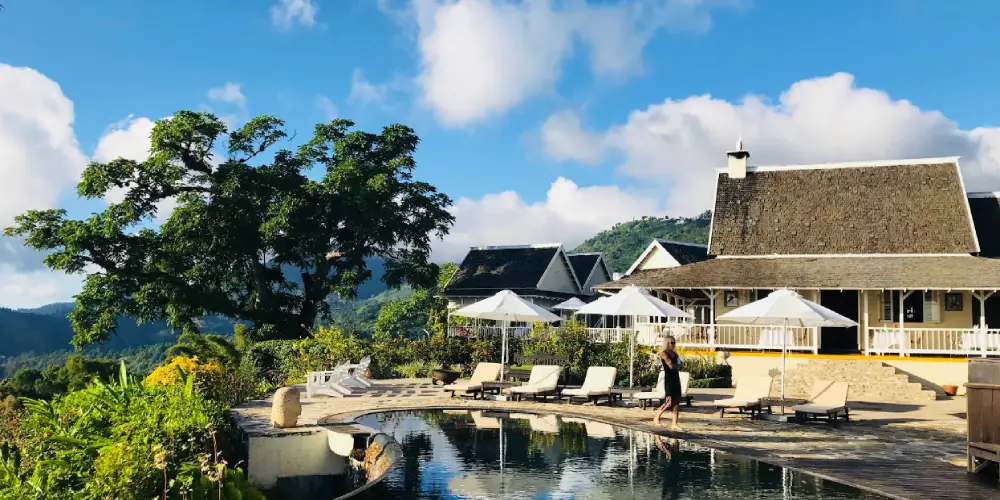 Strawberry Hill in Saint Andrew Parish